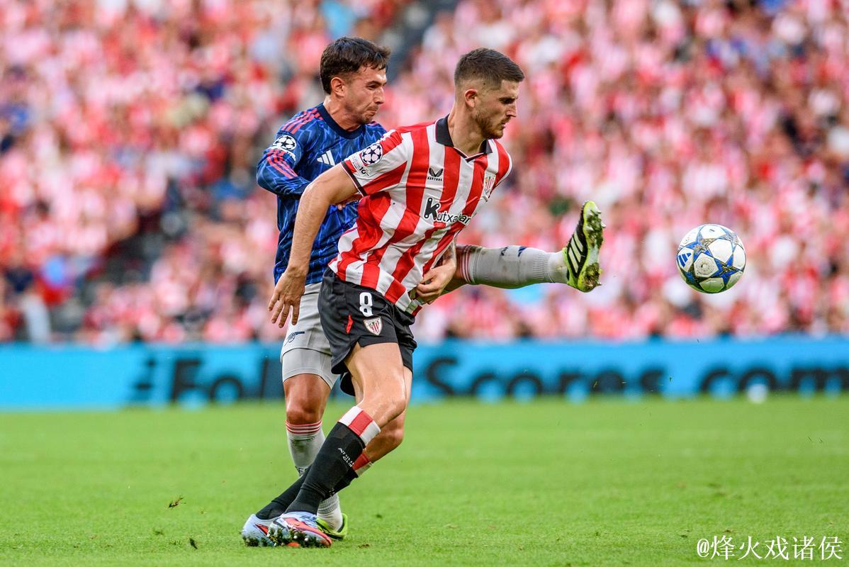 欧冠-马丁内利、特罗萨德破门 阿森纳2-0毕尔巴鄂竞技